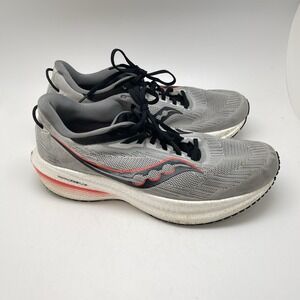 Saucony Sneakers Mens 11.5 Triumph 21 S20881-30 Gray Running Athletic Gym‎ Shoes